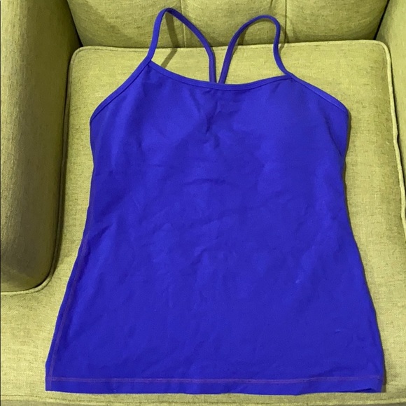 lululemon athletica Tops - Lululumon Power Y Tank -Size 10
